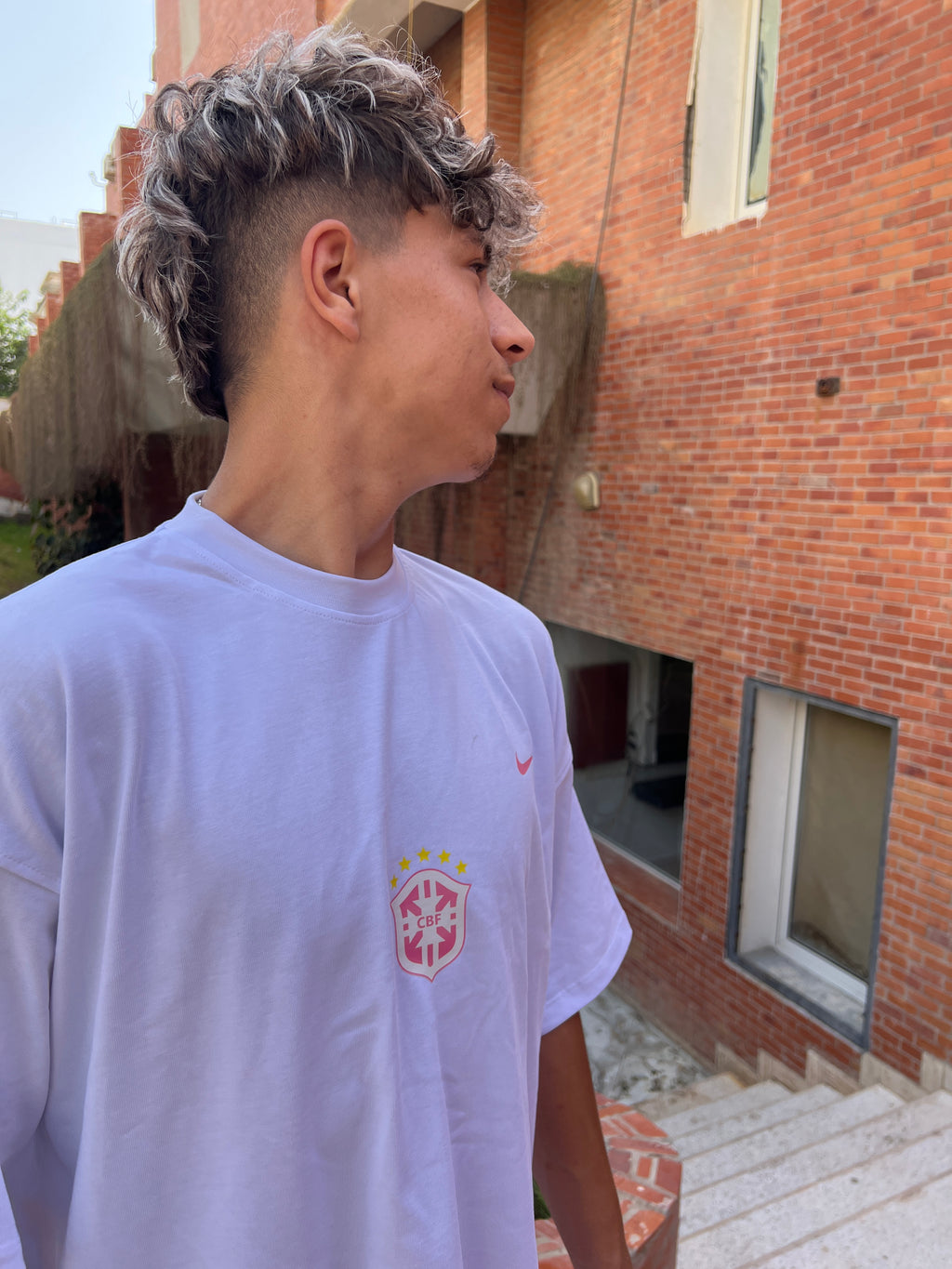 T-shirt brazil 🇧🇷 BLANC